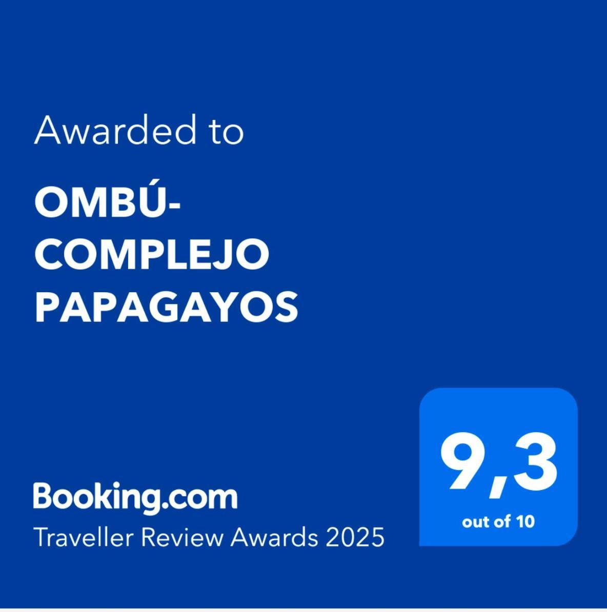 Ombu- Complejo Papagayos Lejlighed San Bartolomé Eksteriør billede